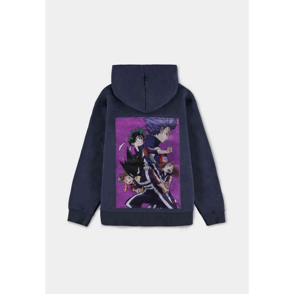 My Hero Academia - Izuku Midoriya Sweat à capuche/pull pour enfants - Bleu